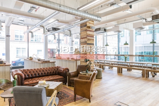 簡約辦公室裝修,廣州裝飾公司,loft風格辦公室,海博裝飾.jpg