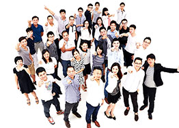 環(huán)球都會廣場辦公室裝修設計案例