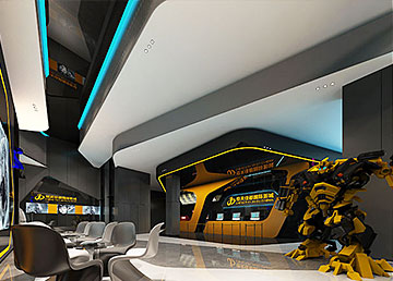 現(xiàn)代簡約風(fēng)格電影院設(shè)計 廣州橙天